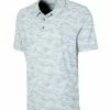 Men's Golf Apparel Sunice Martin Camo Print Short Sleeve Polo