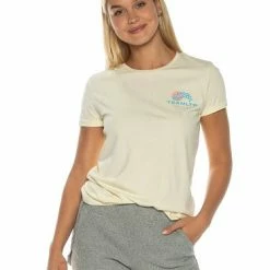 Women's Lifestyle Apparel TEAMLTD Banana Cream Leisure Tee