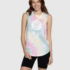 Women's Lifestyle Apparel TeamLTD Birthday Cake Logo Tank