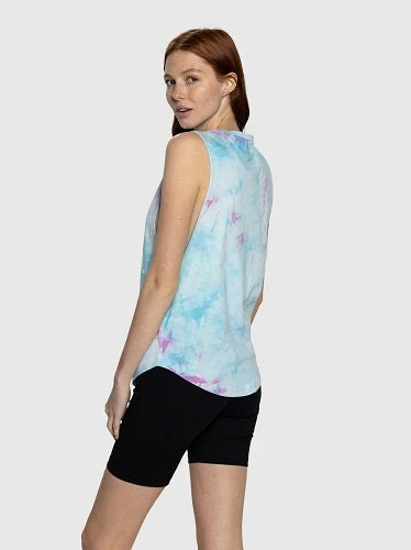 Women's Lifestyle Apparel TeamLTD Berrie Tie Dye Logo Tank 5 Women's Lifestyle Apparel TeamLTD Berrie Tie Dye Logo Tank