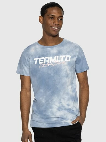 Men's Lifestyle Apparel TeamLTD Blue Tie Dye Vice Tee 4 Men's Lifestyle Apparel TeamLTD Blue Tie Dye Vice Tee