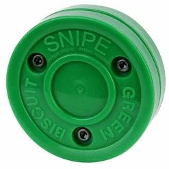 BLUE SPORT Green Biscuit Snipe Shooting Puck