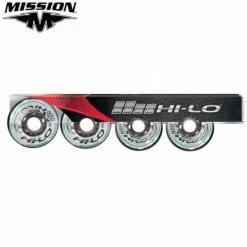 Mission Court Wheel - 4-Pack Roller Hockey Equipment