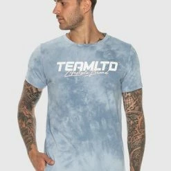Men's Lifestyle Apparel TeamLTD Blue Tie Dye Vice Tee