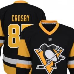 Outerstuff NHL YTH JERSEY- PITSBURGH/ CROSBY (HOME JERSEY)