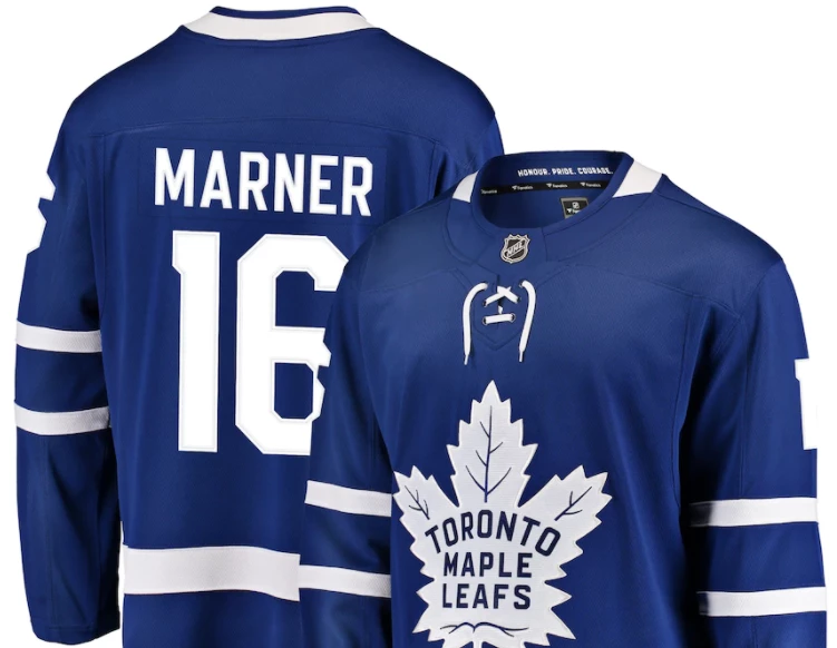 Outerstuff NHL Apparel NHL YTH JERSEY- TORONTO/ MARNER (HOME JERSEY) 3 Outerstuff NHL Apparel NHL YTH JERSEY- TORONTO/ MARNER (HOME JERSEY)