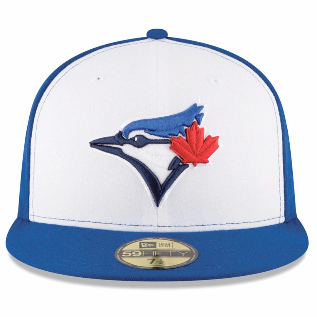 New Era Blue Jays - White Alternate Baseball Apparel 4 New Era Blue Jays - White Alternate Baseball Apparel