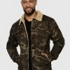 TeamLTD Sherpa Lumberjacket Camo Men's Jackets