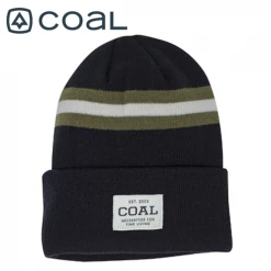 Men's Beanie / Toque Coal Uniform Stripe