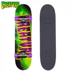 Creature Galaxy Logo Skateboard Completes