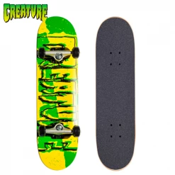 Creature Ripped Logo MIcro Skateboard Completes