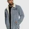 Men's Jackets TeamLTD Sherpa Lumberjacket Denim