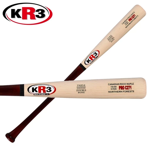 Wood Bats KR3 Canadian Rock Maple C271 3 Wood Bats KR3 Canadian Rock Maple C271