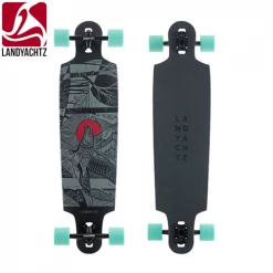 Landyachtz Drop Cat - Seeker Black 38" Longboard Completes