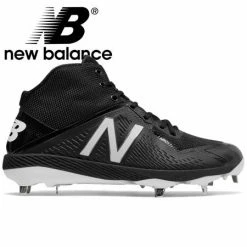 New Balance M4040 V4 - Black Clearance Metal Cleat Shoe