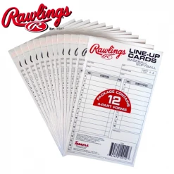 Easton Rawlings Lineup Card 12pc