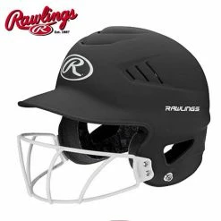 Batting Helmets Rawlings Coolflo Highlighter W/Mask 10 Batting Helmets Rawlings Coolflo Highlighter W/Mask