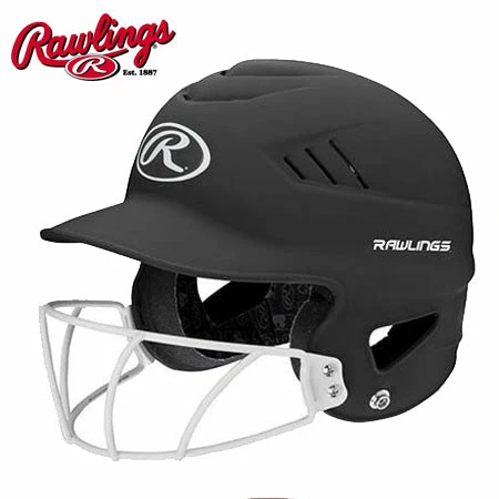 Batting Helmets Rawlings Coolflo Highlighter W/Mask 6 Batting Helmets Rawlings Coolflo Highlighter W/Mask
