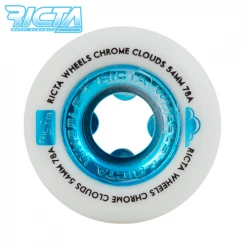 Ricta Blue Core 54mm Skateboard Wheels