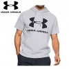 Under Armour Rival Short Sleeve Hoodie Men's Lifestyle Apparel