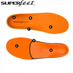 Superfeet Orange Insole Skate Insoles