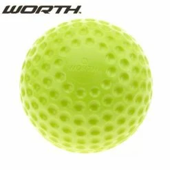 Baseballs Worth Dimple Pitching Machine Balls (Single)