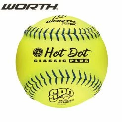 Worth 12" Hot Dot (Dozen) SPO Baseballs