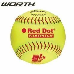 Baseballs Worth 11" Red Dot (Dozen)