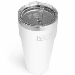 Yeti Rambler 26 Oz. Stackable Tumbler W/Straw Lid YETI Tumblers