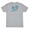 Yeti Sharks Up T-Shirt - Grey YETI Apparel 2 Yeti Sharks Up T-Shirt - Grey YETI Apparel