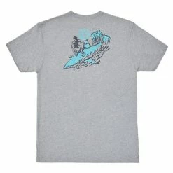 Yeti Sharks Up T-Shirt - Grey YETI Apparel