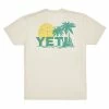YETI Apparel Yeti Surf Sunset T-Shirt - Cream 2 YETI Apparel Yeti Surf Sunset T-Shirt - Cream