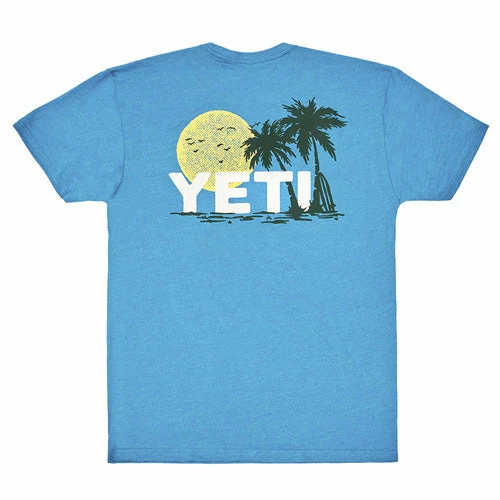 YETI Apparel Yeti Surf Sunset T-Shirt - Teal 3 YETI Apparel Yeti Surf Sunset T-Shirt - Teal
